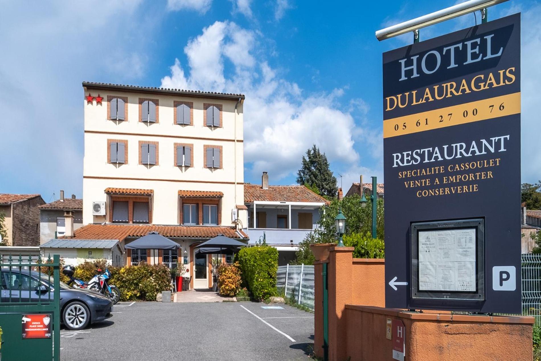 Hotel Restaurant Du Lauragais Logis De France Villefranche-de-Lauragais Εξωτερικό φωτογραφία