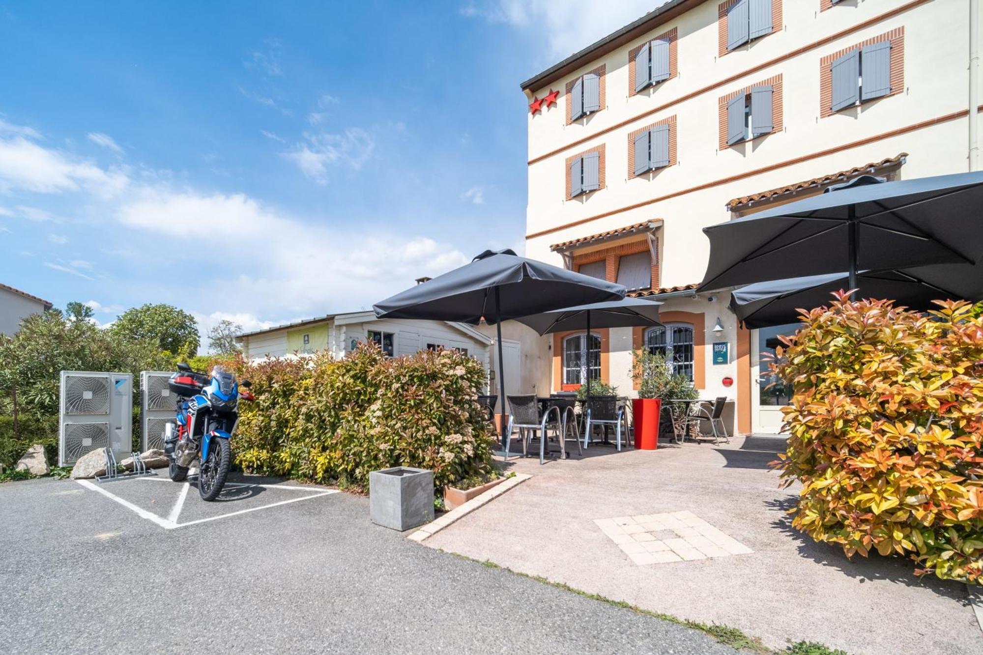 Hotel Restaurant Du Lauragais Logis De France Villefranche-de-Lauragais Εξωτερικό φωτογραφία