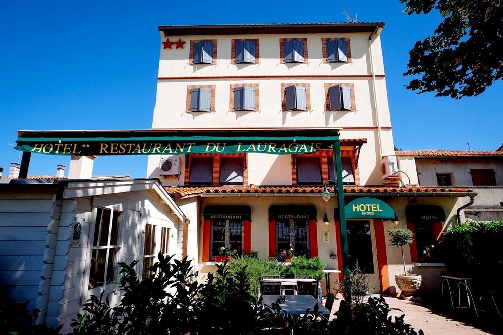 Hotel Restaurant Du Lauragais Logis De France Villefranche-de-Lauragais Εξωτερικό φωτογραφία